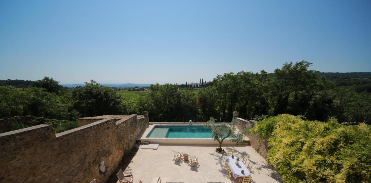 Saint-Paulet-de-Caisson Les Yourtes De Provence מראה חיצוני תמונה